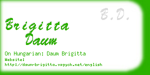 brigitta daum business card